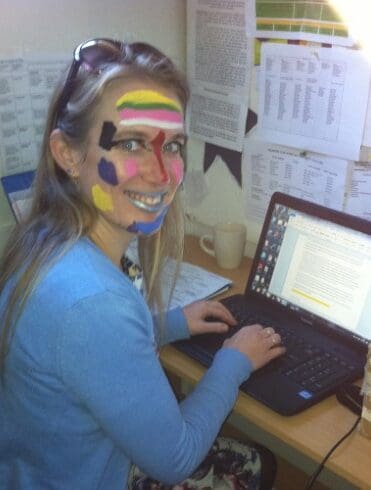 sarah best having fun at playcentre